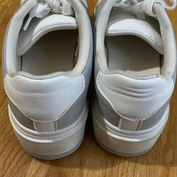 White and Gray Sneakers - Picture 4 of 4